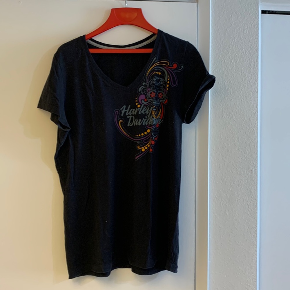 Ladies Harley Davidson T Shirt.  Morgan Hill, CA
